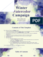 Copy of Winter Watercolor Campaign by Slidesgo