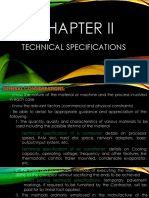 Technical Specifications Mae
