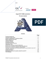 CGMA Exam - August 2017 - Pre-Seen Material