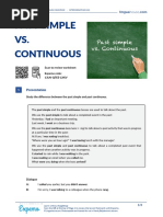 Past Simple Vs Continuous British English Student Ver2