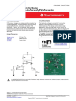 High-Side Voltage-to-Current (V-I) Converter: TI Precision Designs: Verified Design