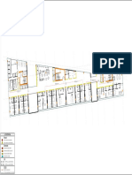 Plan etaje 2,4 - Proiect Tehnic Protectie la foc - Hotel