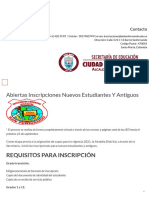Institucion Educativa Distrital San Fernando - Portal Oficial