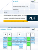 SIPOC Activity Solution