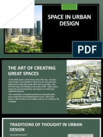Space in Urban Design