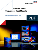 Testing With The State Sequencer Test Module: Practical Example of Use