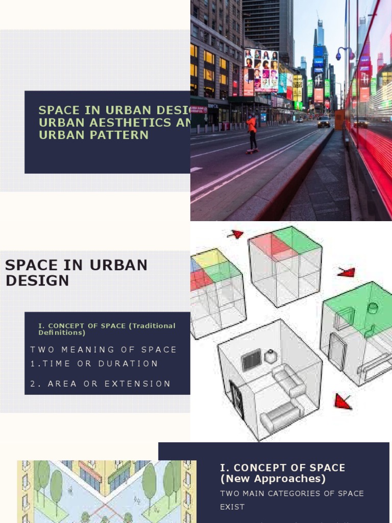 Space in Urban Design, Urban Aesthetics and | PDF | Urbanization | Nature