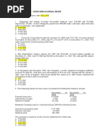 Assignment 01 Cash and Accrual Basis Answer Key