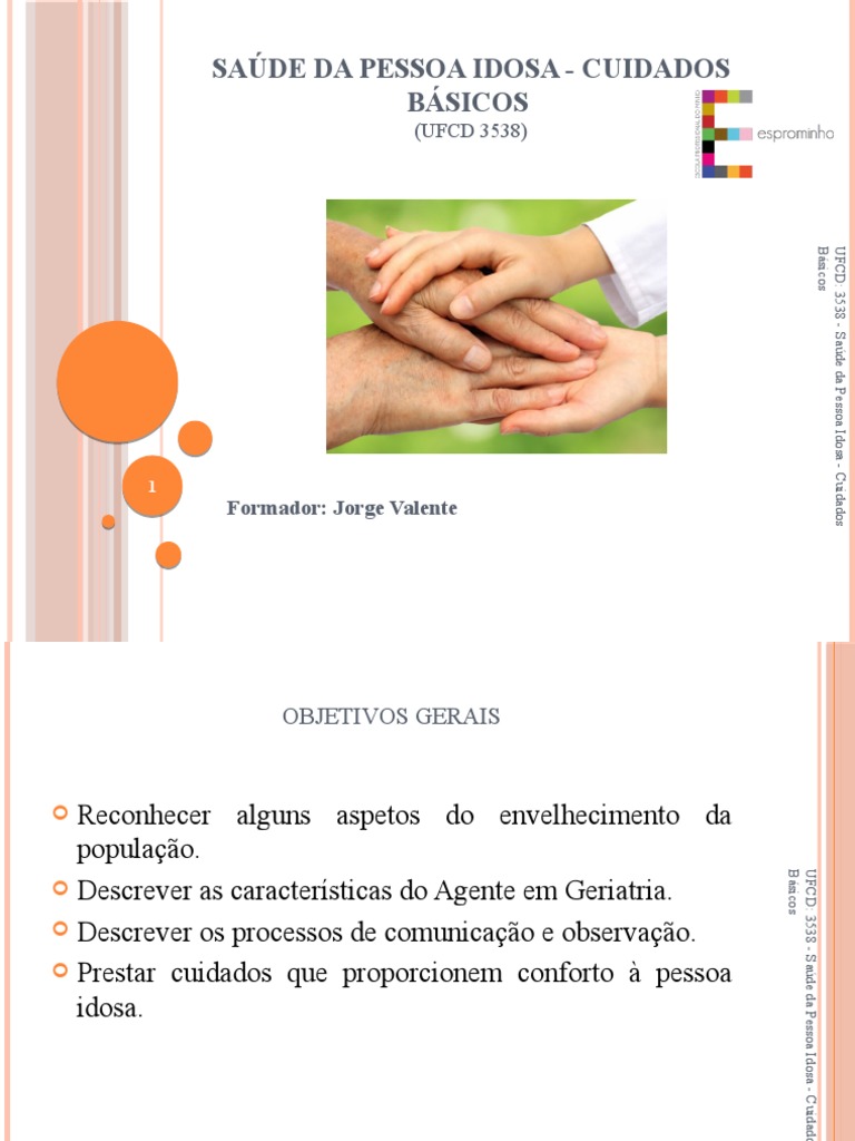 Cuidados Básicos na Saúde do Idoso | PDF | Terceira idade | Envelhecimento