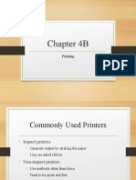 Chapter 4B: Printing