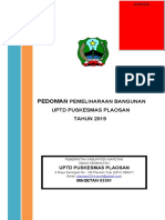 SAMPUL PEDOMAN Pemeliharaan