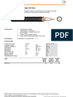 Atasheet RG 213 U Coaxial Cable 50 Ohm: Application