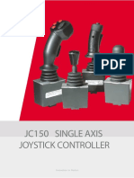 Jc150 Single Axis Joystick Controller: Innovation in Motion