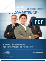 Guide Competences Ingénieur Quebec