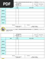 Reflection Notes: Daily Lesson Plan