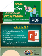 How We Make Effective Presentation