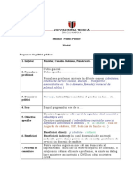 Propunere de Politici Publice MODEL