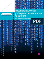 Investigación, Getsión y Búsqueda de Información en Internet - Maglione y Varlotta