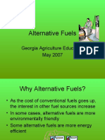 Alternative Fuels: Georgia Agriculture Education May 2007