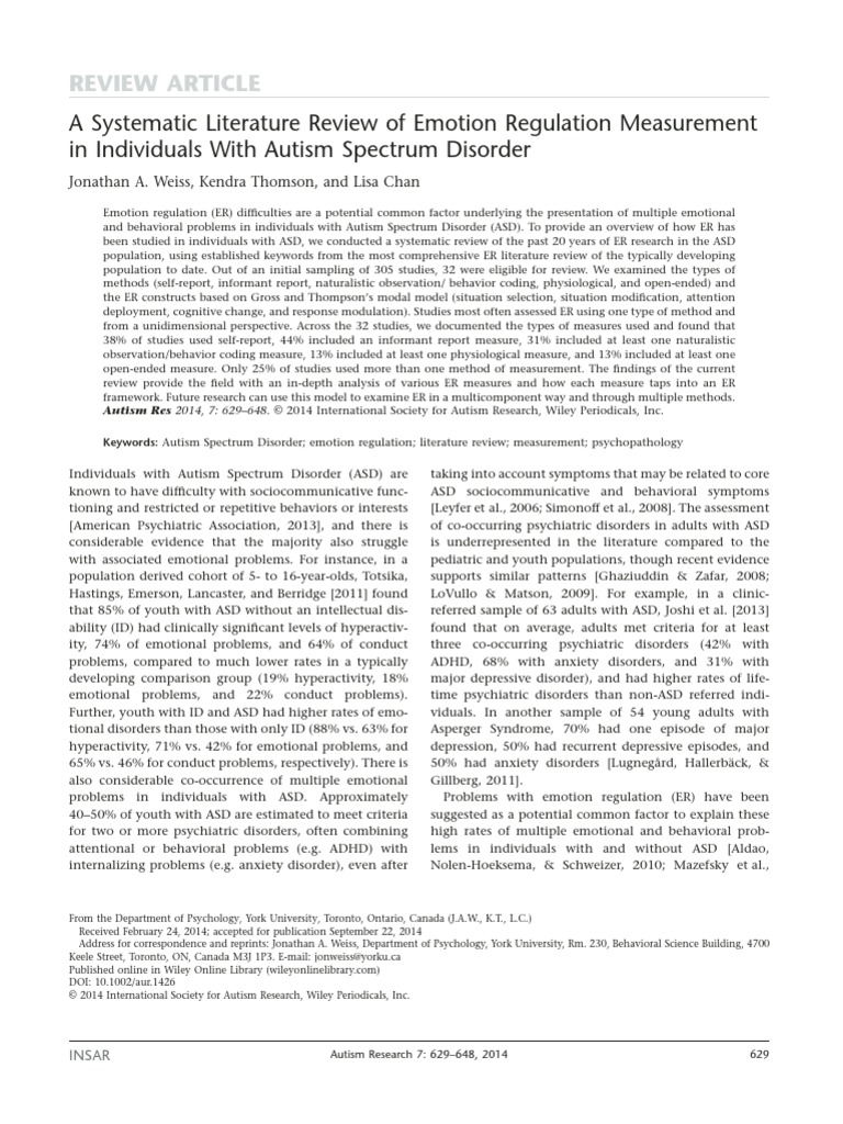 A Systematic Literature Review of Emotion Regulation Measurement in ...