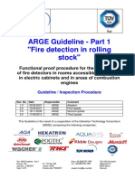 ARGE Guideline - Part 1 "Fire Detection in Rolling Stock"