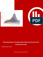 Characterization of Smoke Alarm Nuisance Sources From Cooking Events - Final