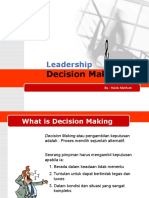 Leadership and Desicion Making