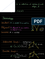 Graph Theory 1 - Introduction Notes