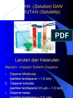 1 Larutan Dan Kelarutan