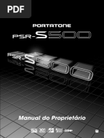 Manual Do Proprietário: Yamaha Home Keyboards Home Page (English Only)