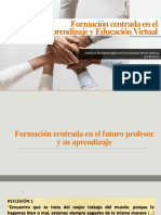 Formación centrada en aprendizaje y Educación Virtual