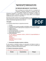 Programa de Riesgos Mecanicos y Electricos