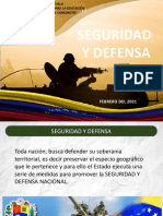 Defensa y Soberania