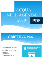 L’ACQUA NELL’AGENDA 2030 gabriele