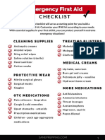 The Ultimate First Aid Kit Checklist IFAK Essentials