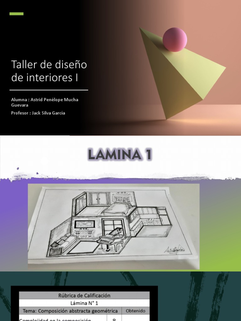 Taller de Diseño de Interiores I | PDF