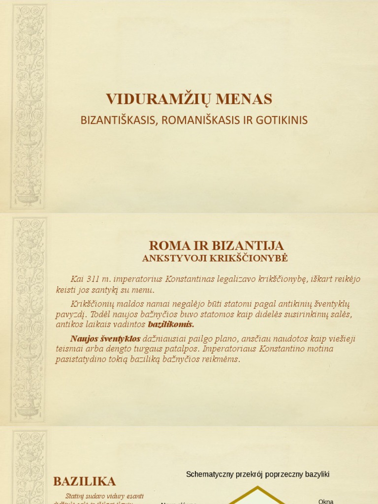 Viduramziu Menas | PDF
