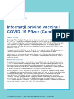 Covid 19 Vaccines Informa II Privind Vaccinul Covid 19 Pfizer Comirnaty Information on Covid 19 Pfizer Vaccine