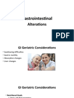 Gastrointestinal Alterations