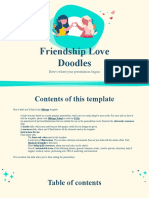 Friendship Love Doodles by Slidesgo