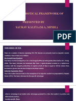 Topic: Therotical Framework of FDI Presented by Saurav Kalita (M.A, Mphil)