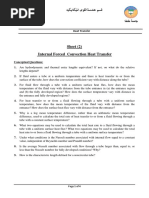 Sheet 2 - Internal Forced Convection Heat Transfer