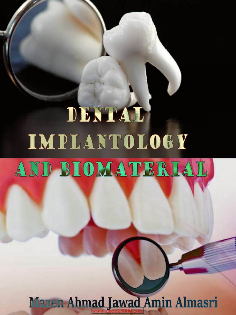 Dental Implantology and Biomaterial (PDFDrive) PDF Dental Implant