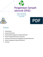 Sistem Pengelolaan Sampah Elektronik (SPSE) : Togar M. Simatupang Institut Teknologi Del 18 Juni 2018