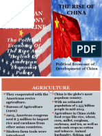 THE American Hegemony and Decline:: The Rise of China