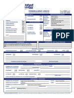 FORMULARIO UNICO Sergio