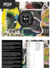 Mephisto Genetic-Strain Guide 2019