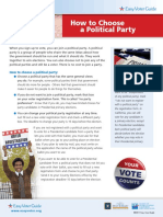 Fast Facts - Political Parties