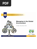 Chapter 6 - Managing in Global Environment