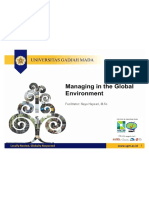 Chapter 6 - Managing in Global Environment